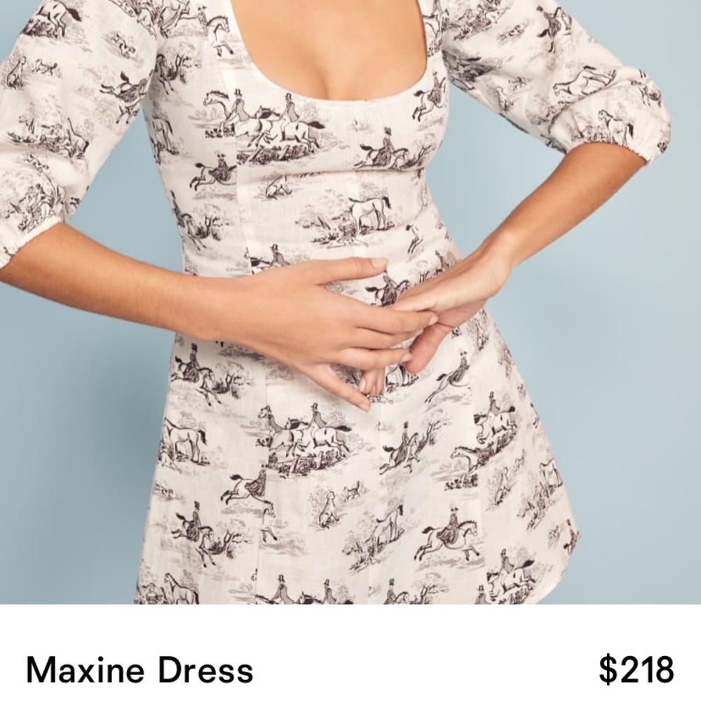 Reformation Maxine Dres Ma NWOT